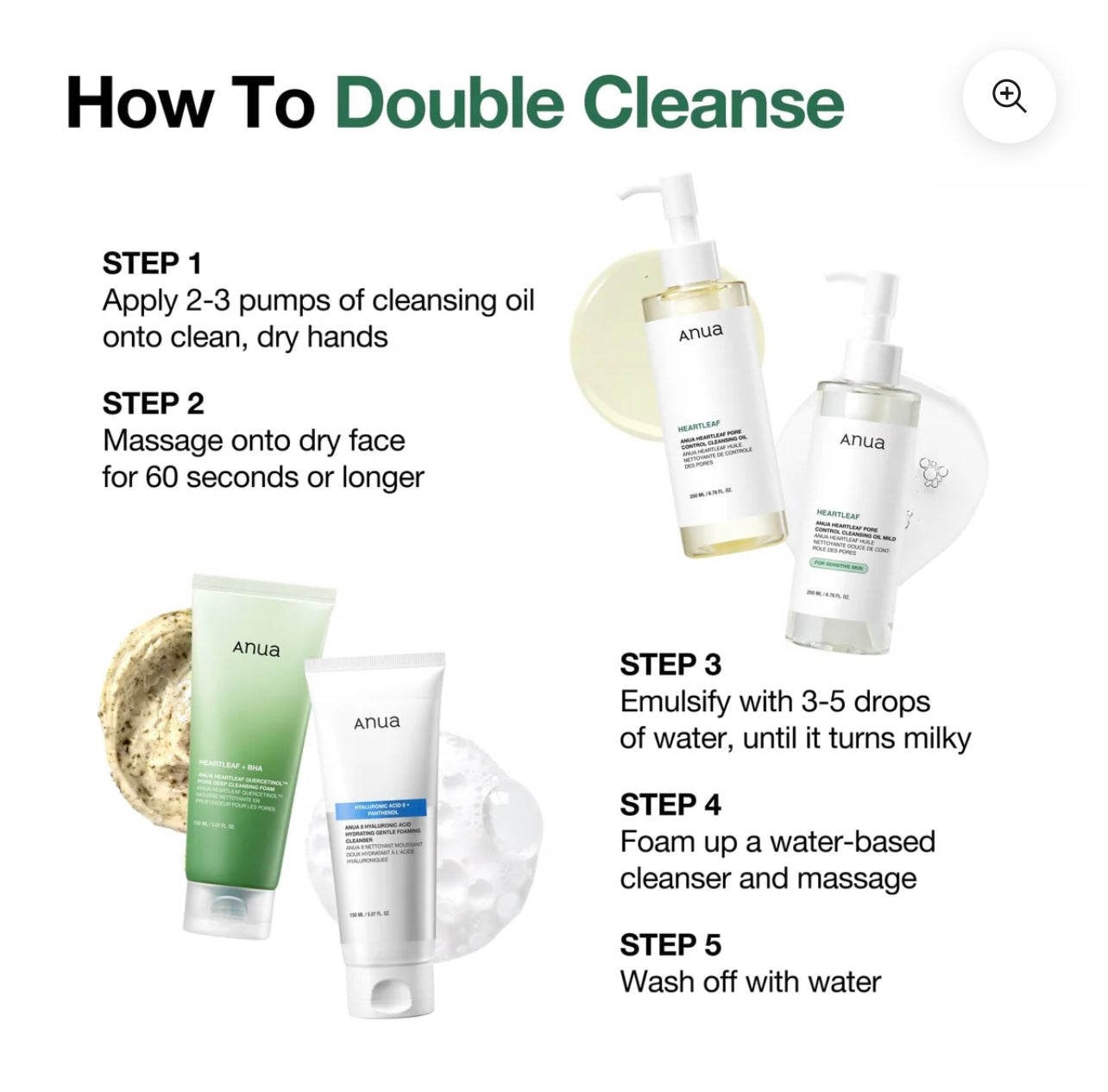 Anua Heartleaf Pore Control Cleansing Oil