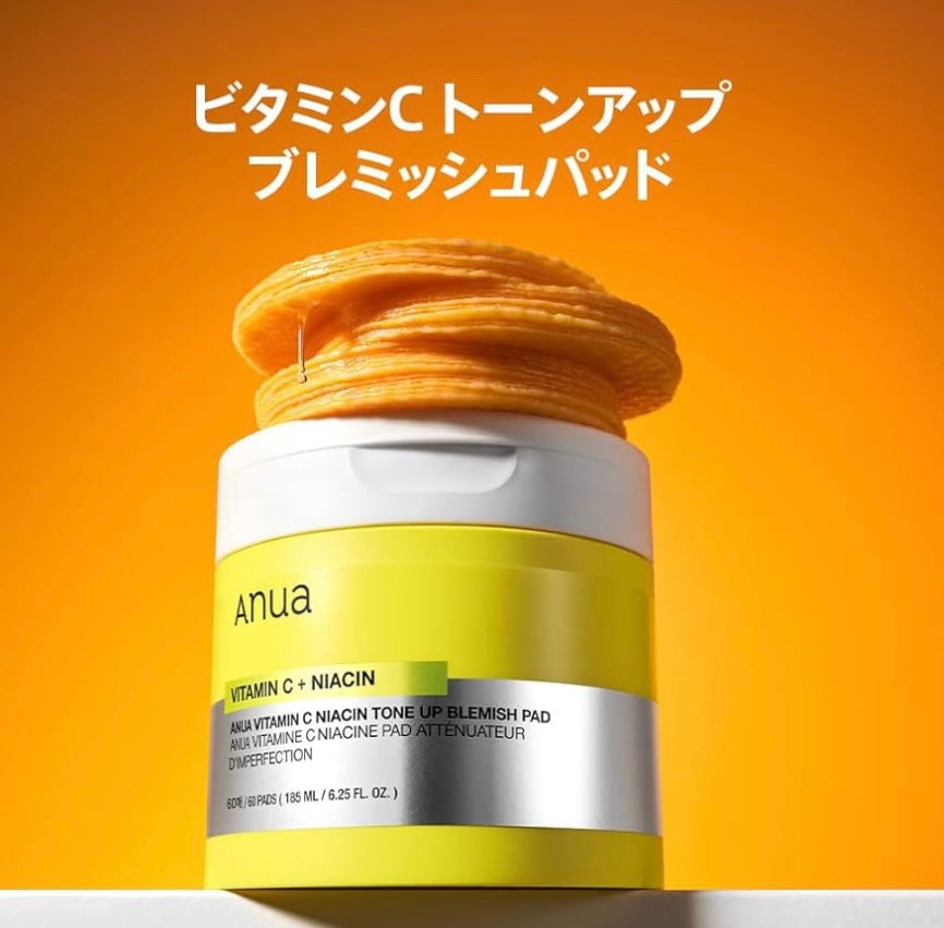 Anua, Vitamin C Niacin Tone Up Blemish Pad