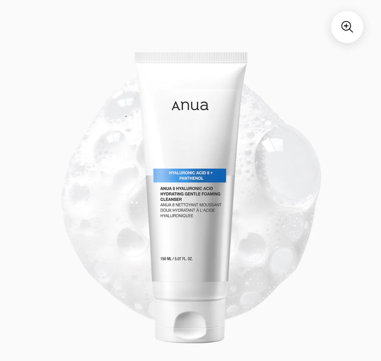 Anua 8 Hyaluronic Acid Hydrating Gentle Foaming Cleanser