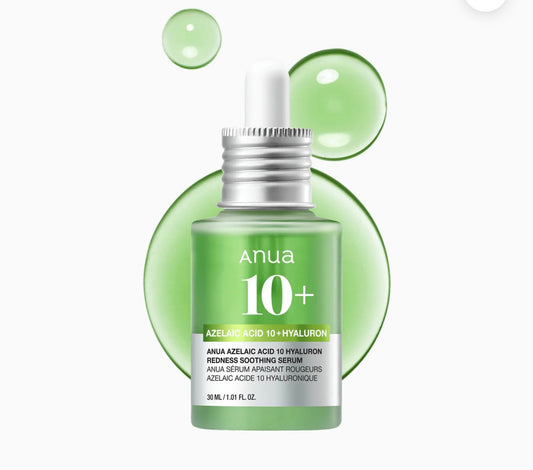 Anua Azelaic Acid 10+ Hyaluron Redness Soothing Serum