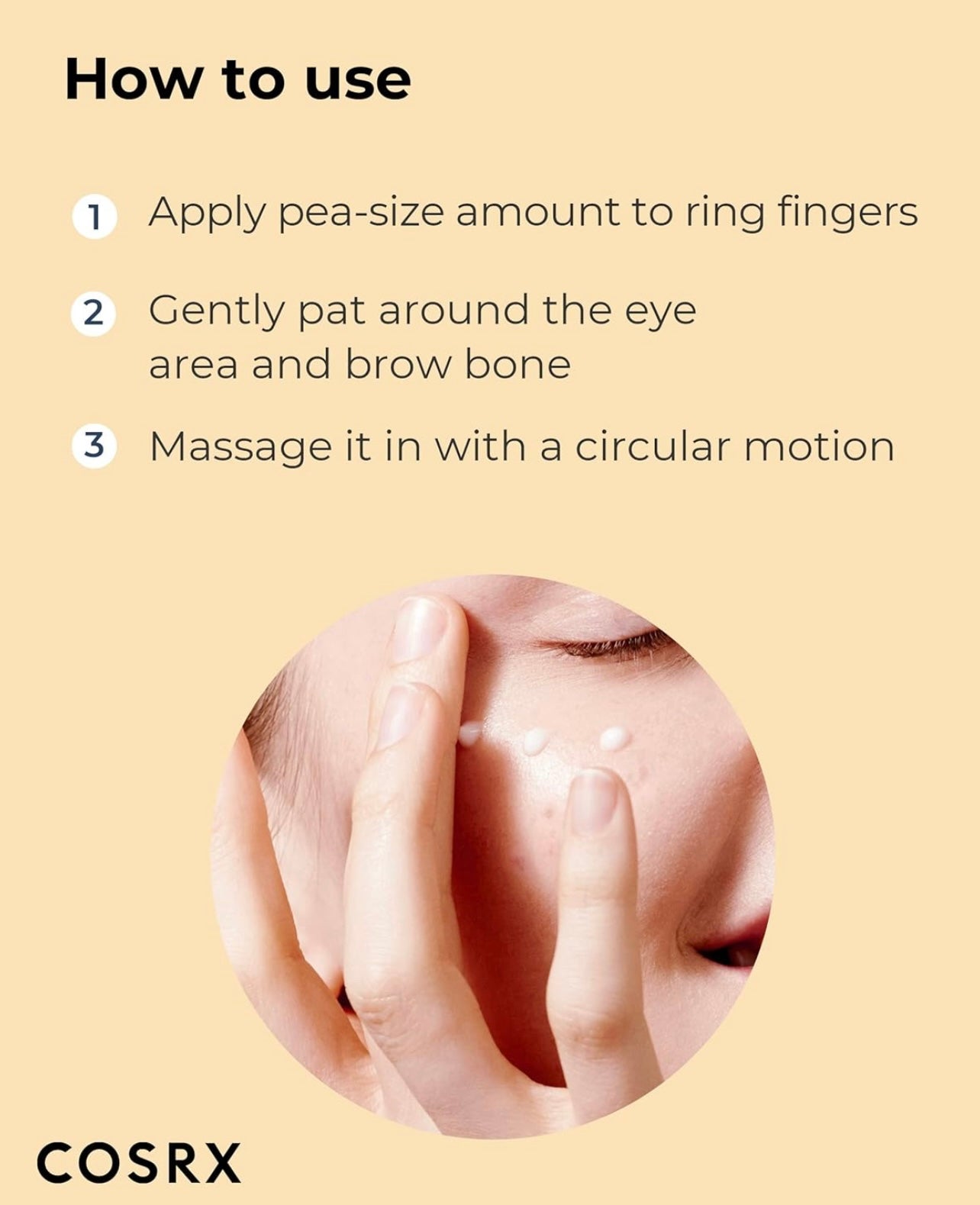 Cosrx Eye Cream Advanced Snail Peptide