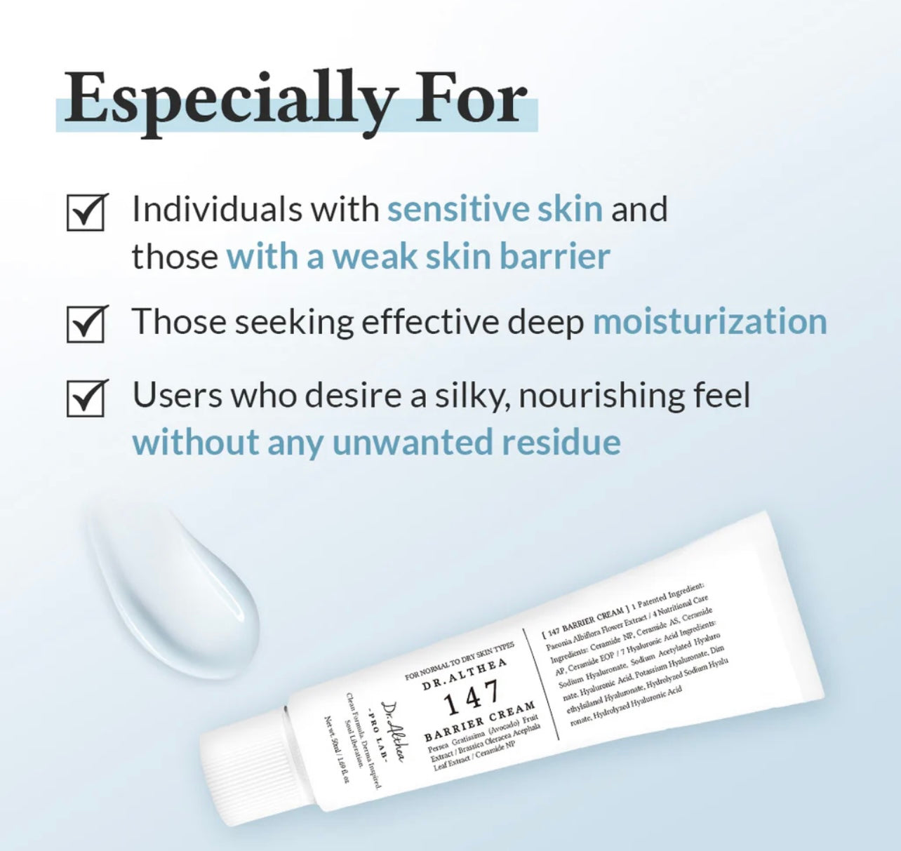 DR ALTHEA AZULENE 147 SOOTHING CREAM